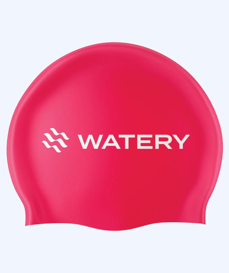 Watery swimming cap (from 10 years) - Signature - Pink