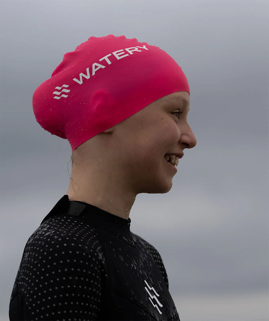 Watery swimming cap (from 10 years) - Signature - Pink - Image 10