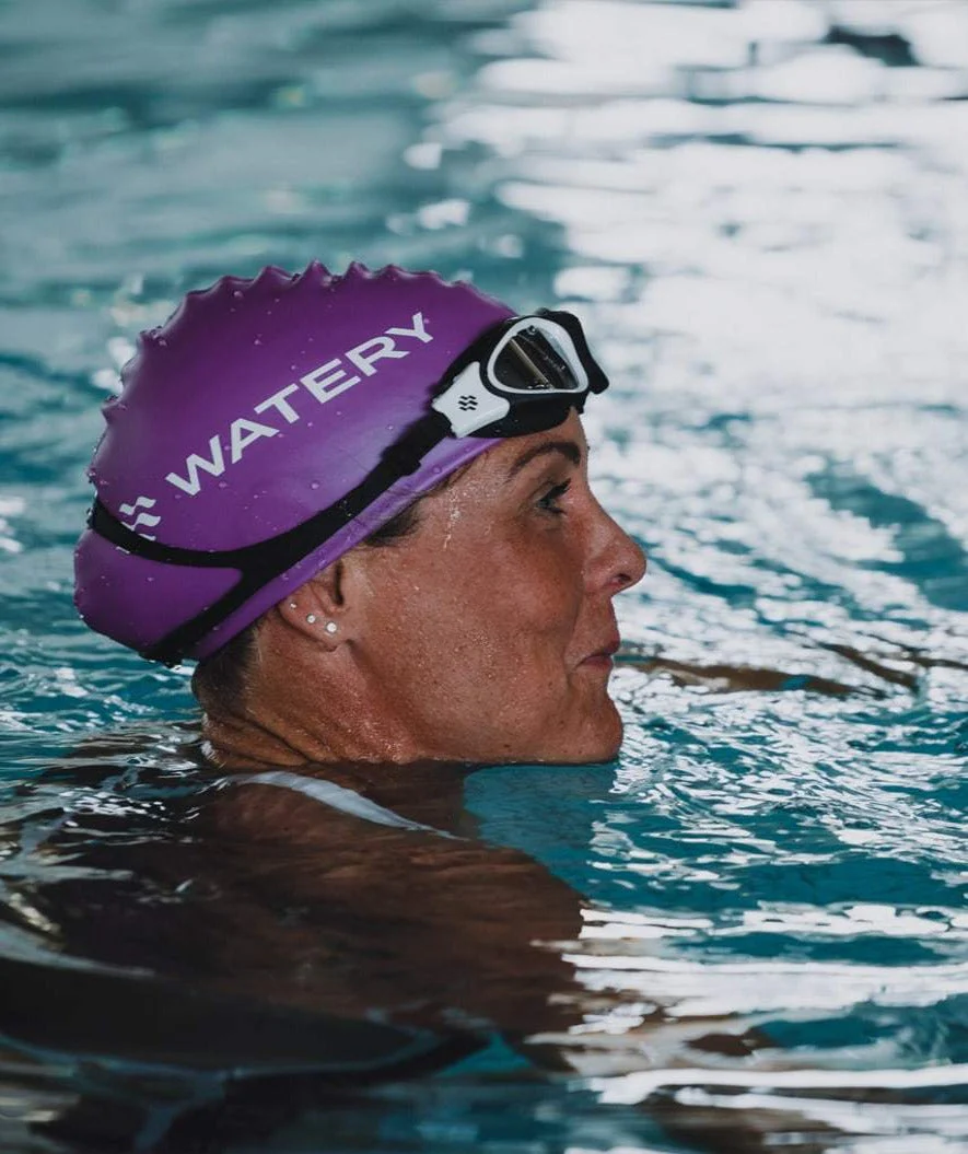Watery swimming cap (from 10 years) - Signature - Pink - Image 12