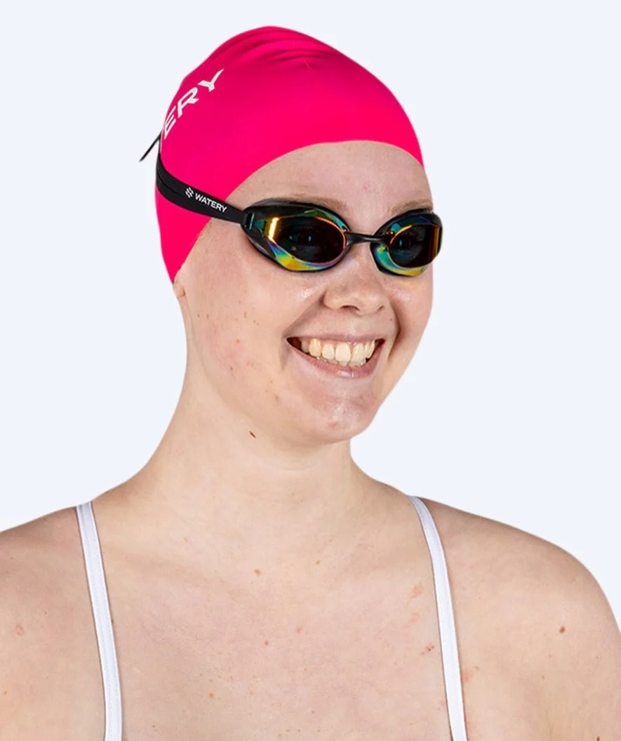 Watery swimming cap (from 10 years) - Signature - Pink - Image 5