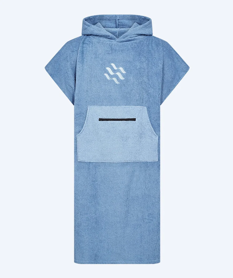 Watery bathing poncho for adults - Cotton - Atlantic Blue - Image 10