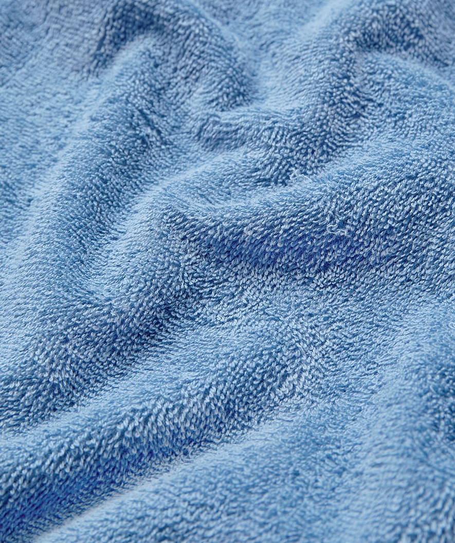 Watery bathing poncho for adults - Cotton - Atlantic Blue - Image 12