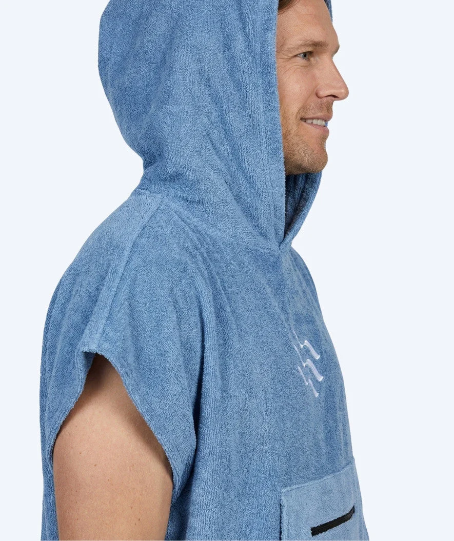 Watery bathing poncho for adults - Cotton - Atlantic Blue - Image 6