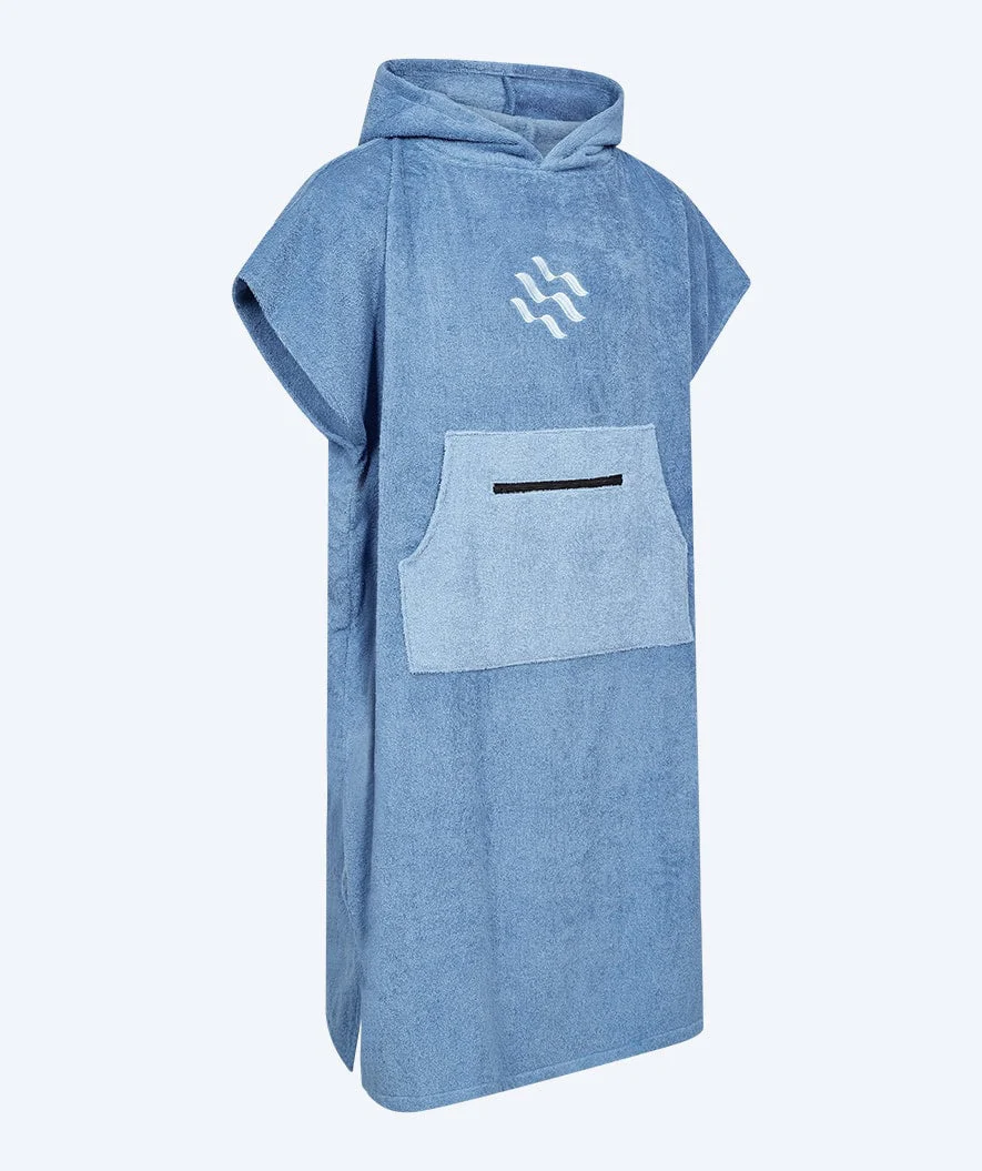 Watery bathing poncho for adults - Cotton - Atlantic Blue - Image 8