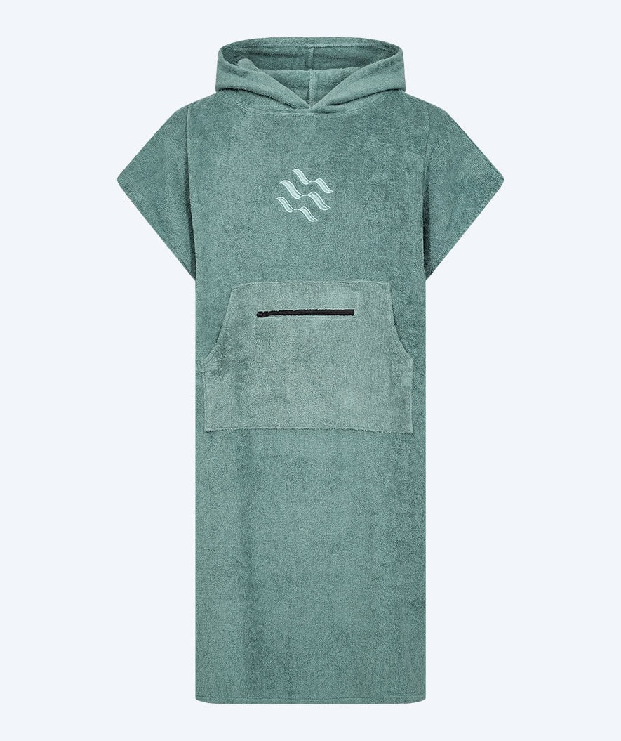Watery bathing poncho for adults - Cotton - Forrest Green - Image 10