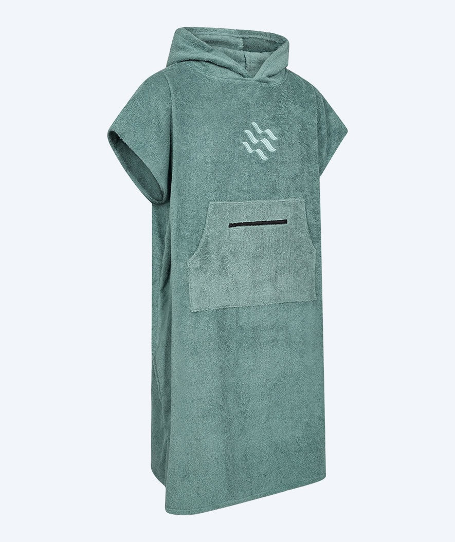 Watery bathing poncho for adults - Cotton - Forrest Green - Image 8