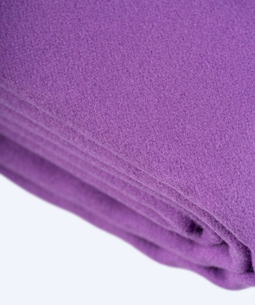 Watery bathing poncho for adults - Microfiber - Purple - Image 7