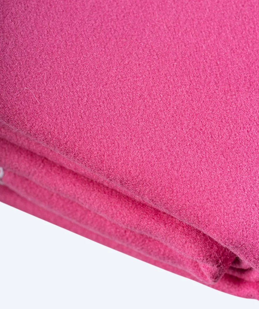 Watery bathing poncho for adults - Microfiber - Pink - Image 7