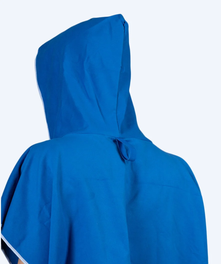 Watery bathing poncho for adults - Microfiber - Royal Blue - Image 6