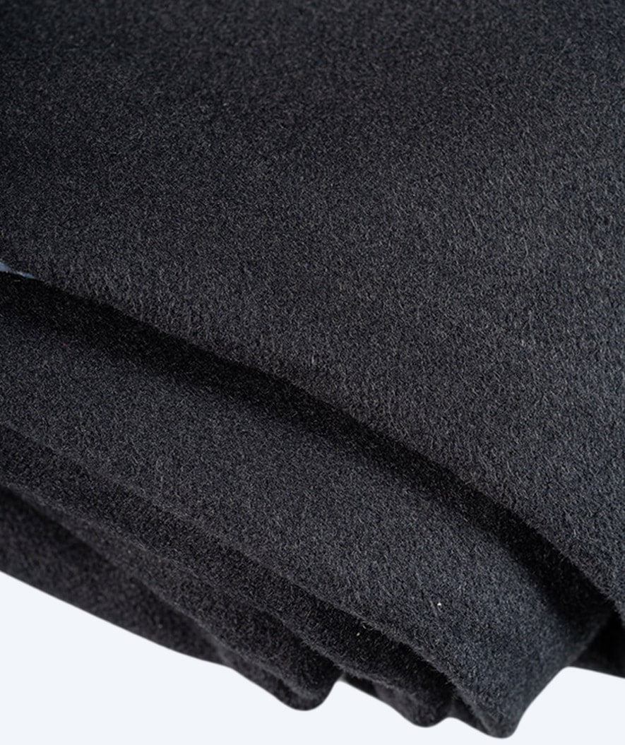 Watery bathing poncho for junior (6-15) - Microfiber - Black - Image 11