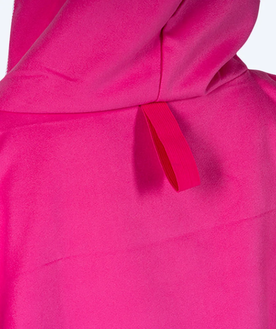 Watery bathing poncho for junior (6-15) - Microfiber - Pink - Image 11