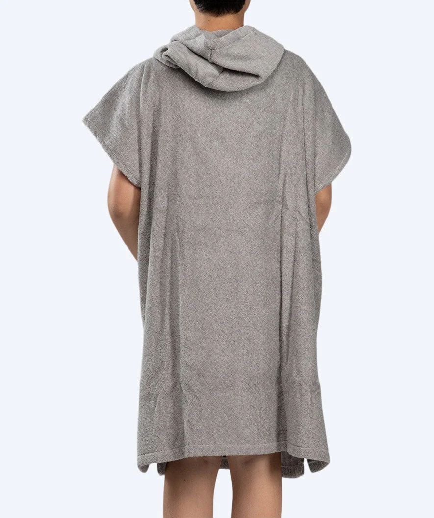 Watery bathing poncho for junior (6-15) - Cotton - Grey - Image 9