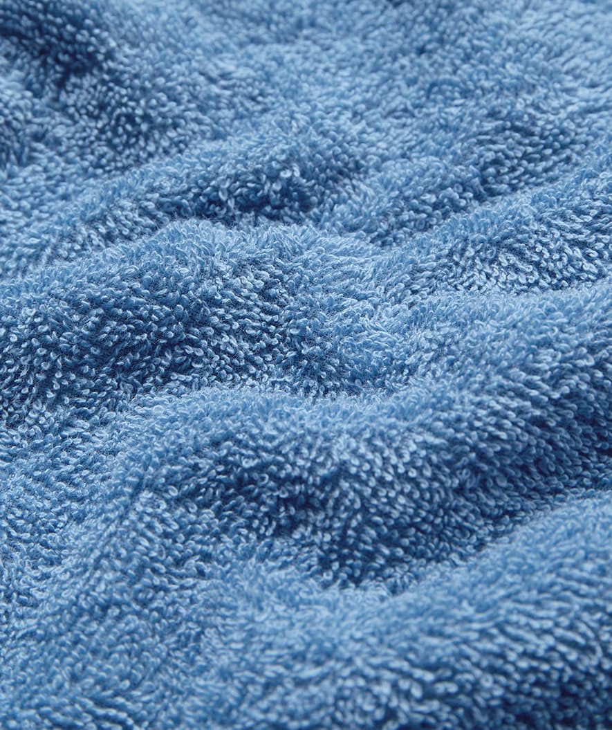 Watery bathing poncho for kids (1-6) - Cotton - Atlantic Blue - Image 10
