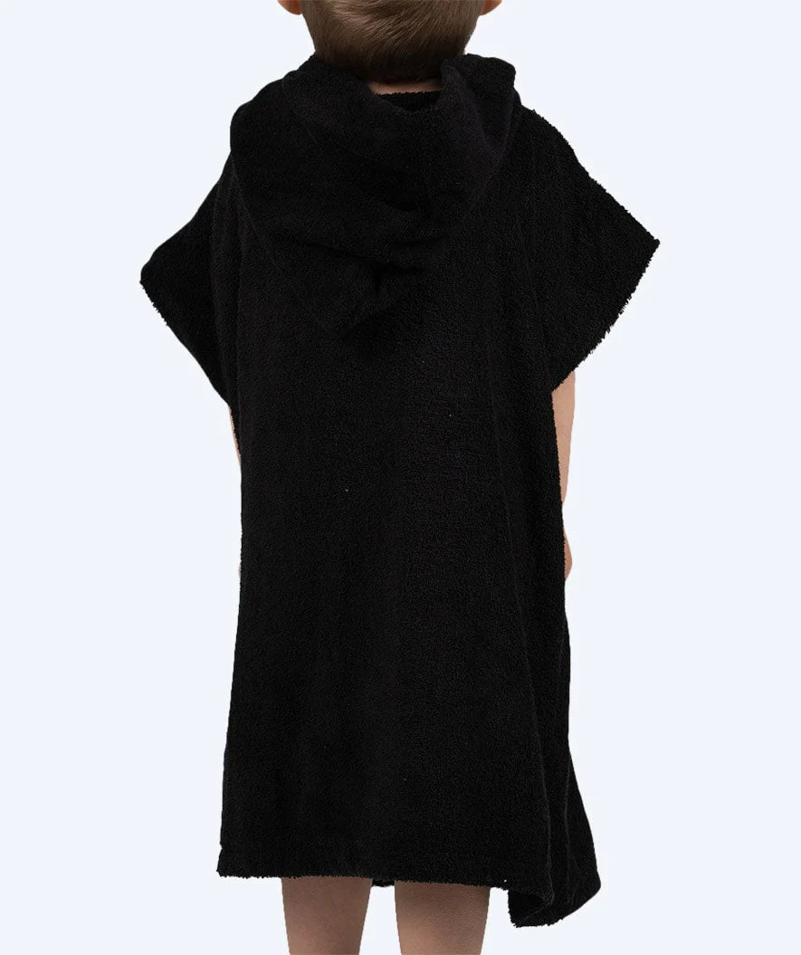 Watery bathing poncho for kids (1-6) - Cotton - Black - Image 2