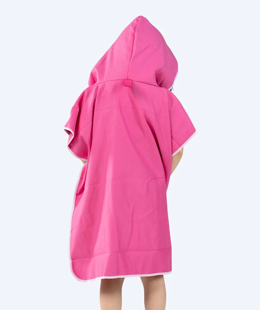 Watery bathing poncho for kids (1-6) - Microfiber - Pink - Image 3