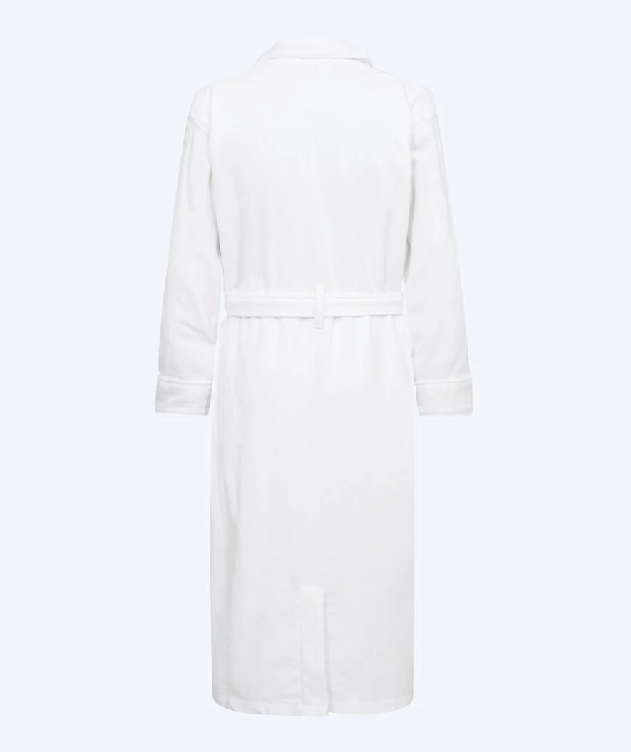 Watery bathrobe for men - Mariana - White - Image 7
