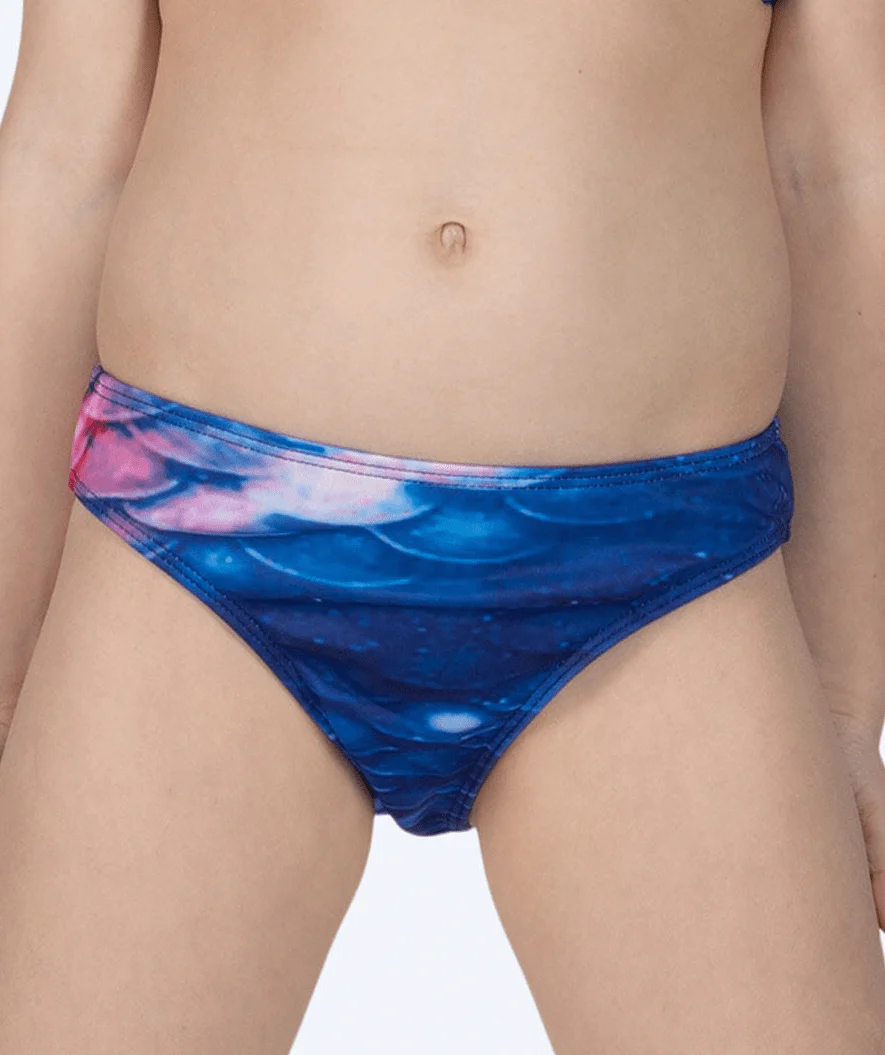 Watery mermaid bikini bottom for girls - Milky Way