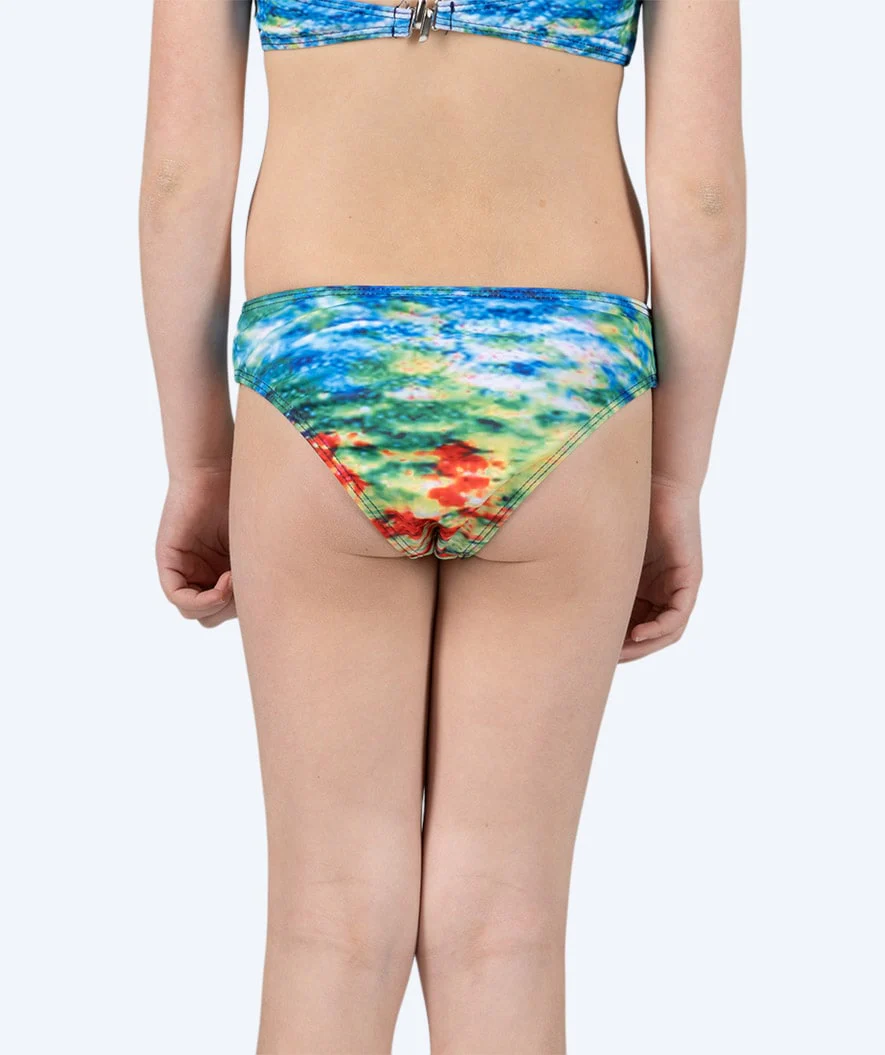 Watery mermaid bikini bottom for girls - Rainbow Bloom - Image 4