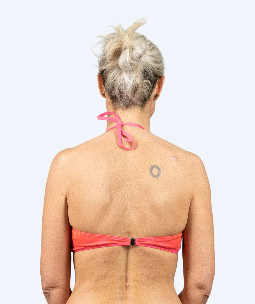 Watery mermaid bikini top for women - Orange Twist - Image 3