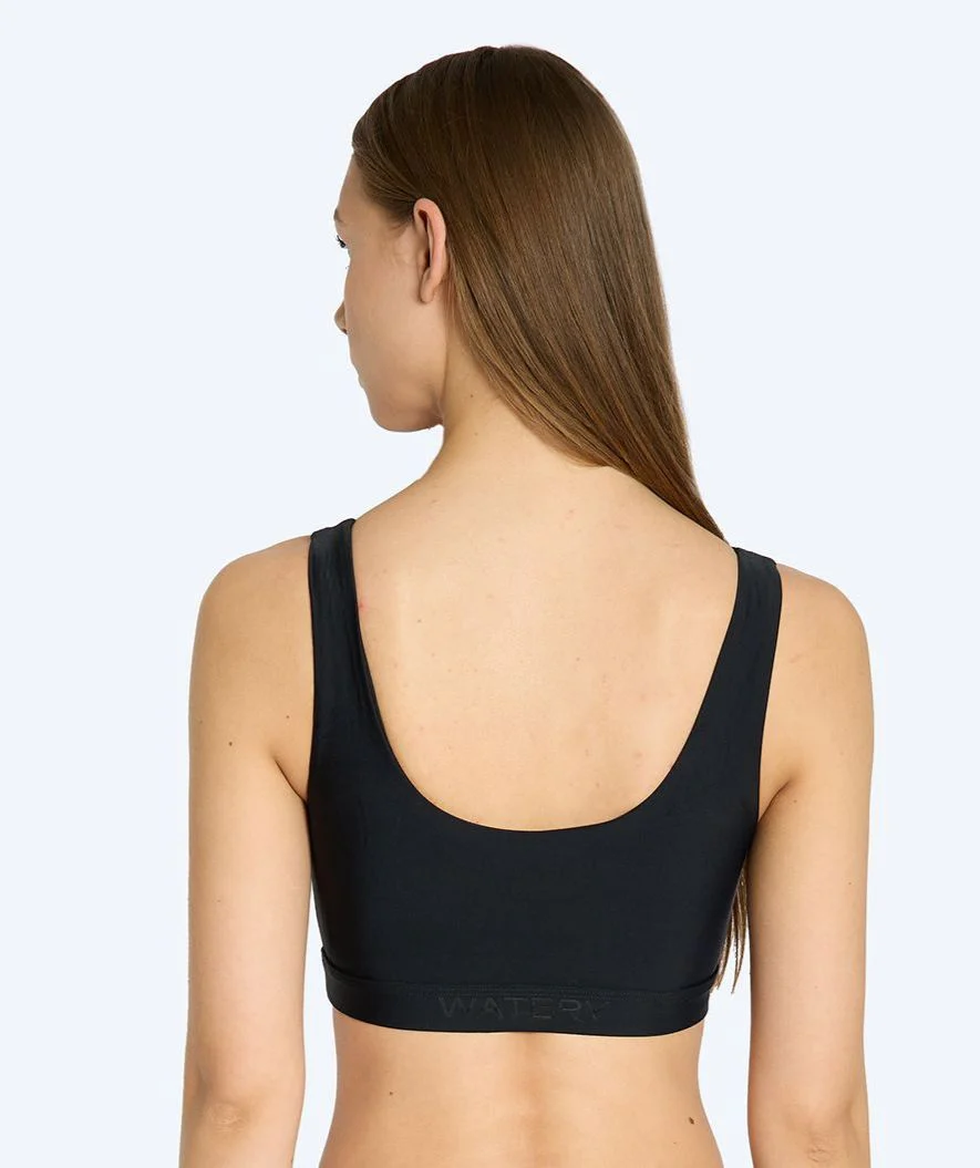 Watery bikini top for women - Remington - Black - Image 2