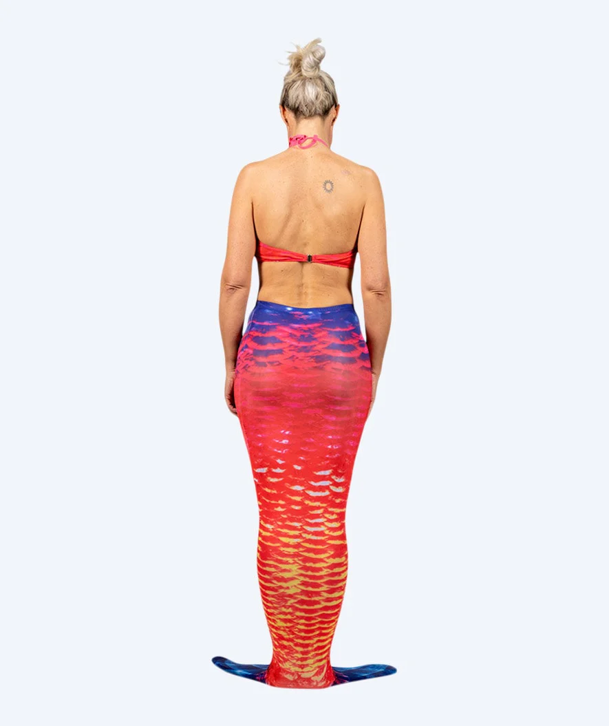 Watery mermaid bikini top for women - Sunrise - Image 5