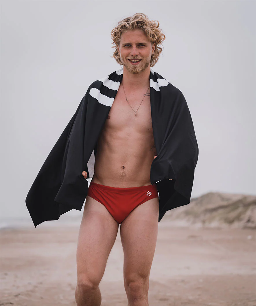 Watery briefs for men - Budgie Eco - Red - Image 13
