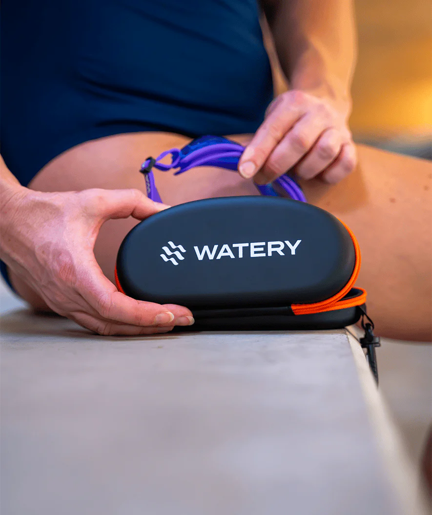 Watery swim goggles case - Active - Orange - Image 9