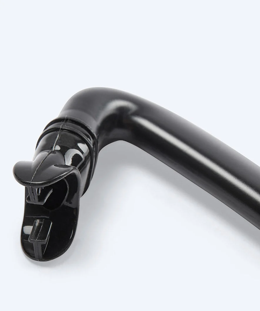 Watery center snorkel for junior (10-16) - Hydrolite - Black - Image 3