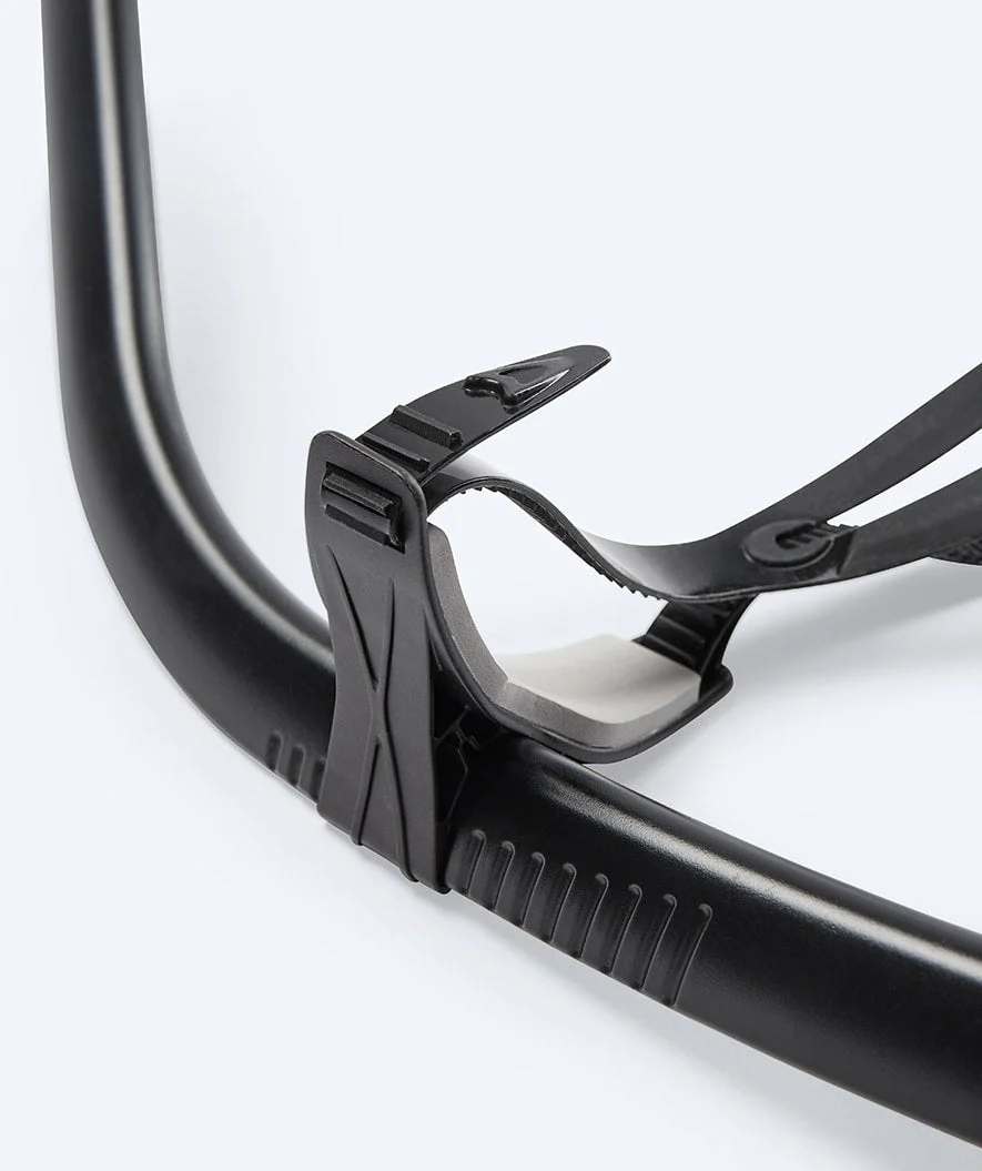 Watery center snorkel for junior (10-16) - Hydrolite - Black - Image 5