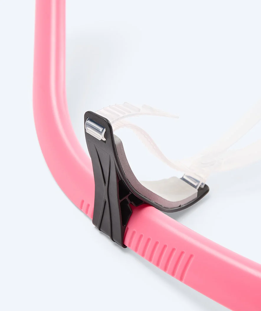 Watery center snorkel for junior (10-16) - Hydrolite - Pink - Image 5