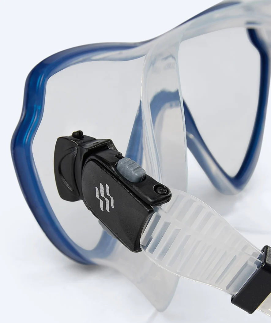 Watery Combo snorkel set for adults (from 15 years) - Fraser/Coast - Blue/dark blue - Image 7