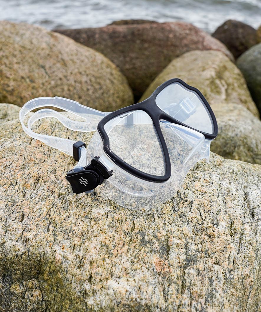 Watery Combo snorkel set for adults (from 15 years) - Itzel - Black - Image 7