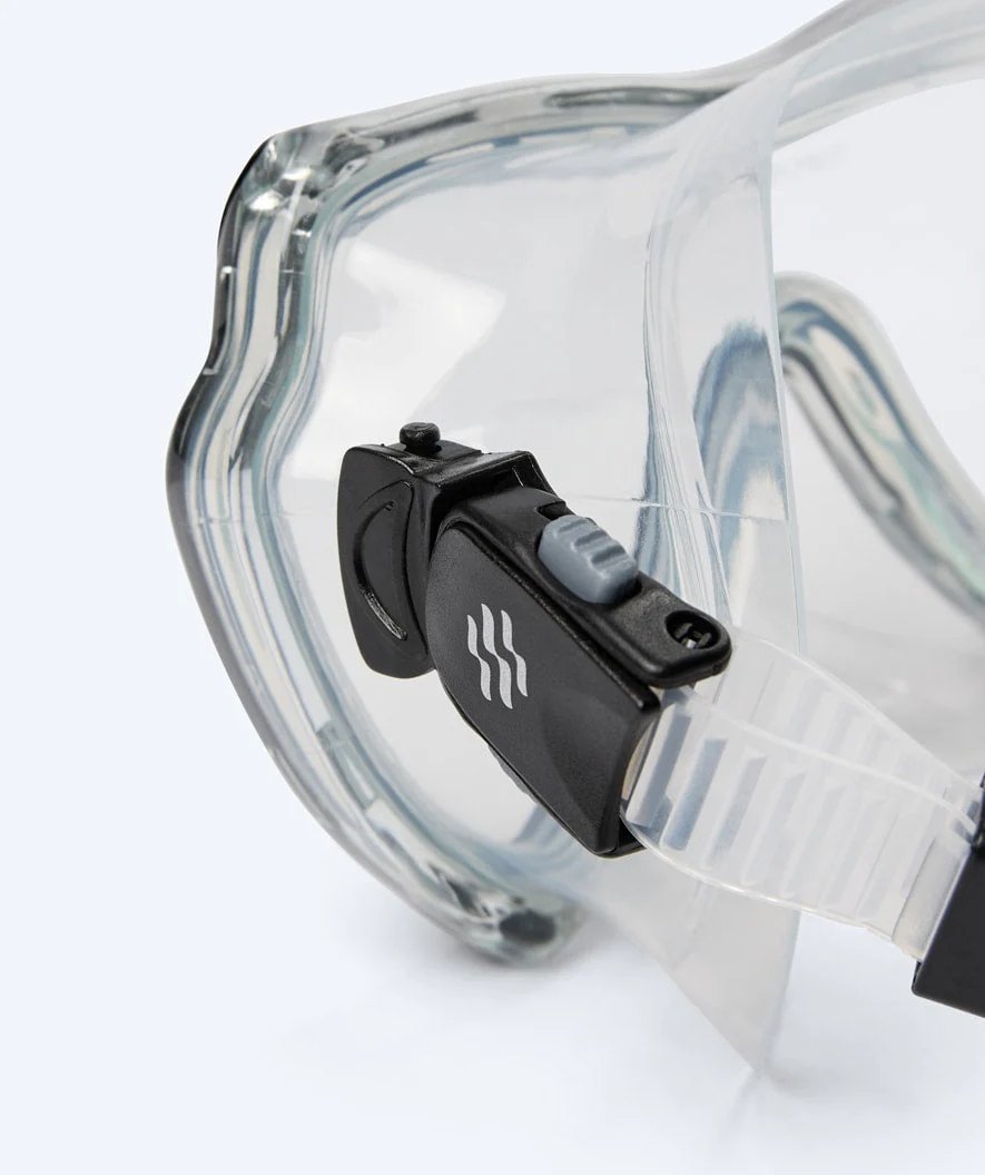 Watery Combo snorkel set for adults (from 15 years) - Nebula - Black - Image 8