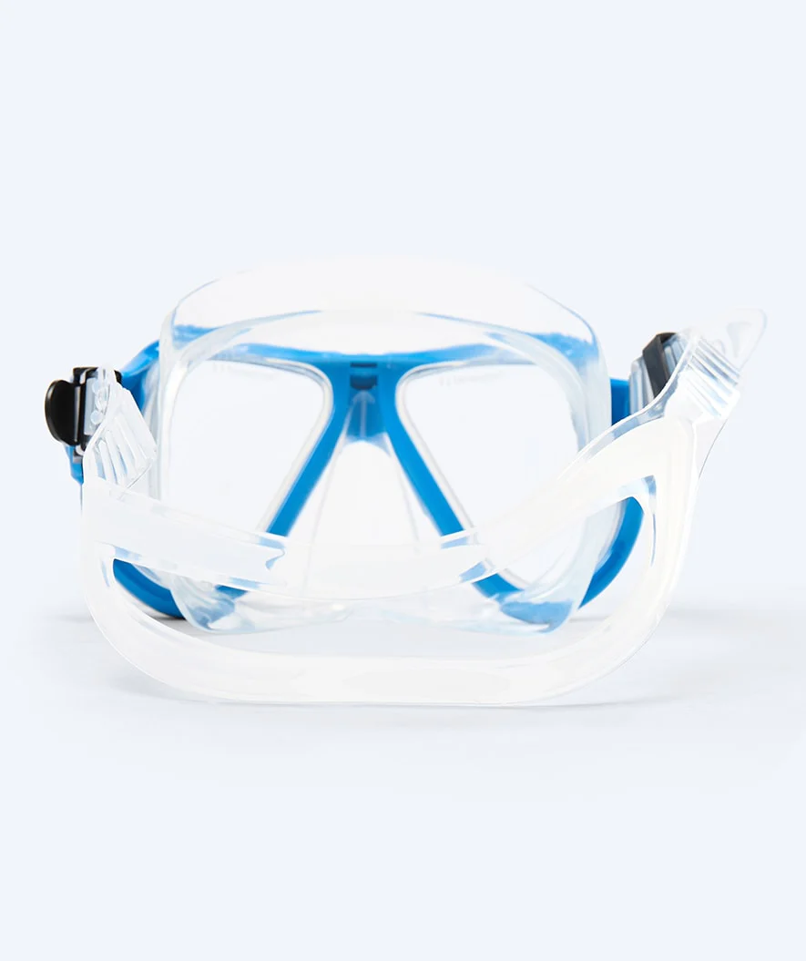 Watery Combo snorkel set for adults - Hudson Semi-Dry - Blue - Image 3