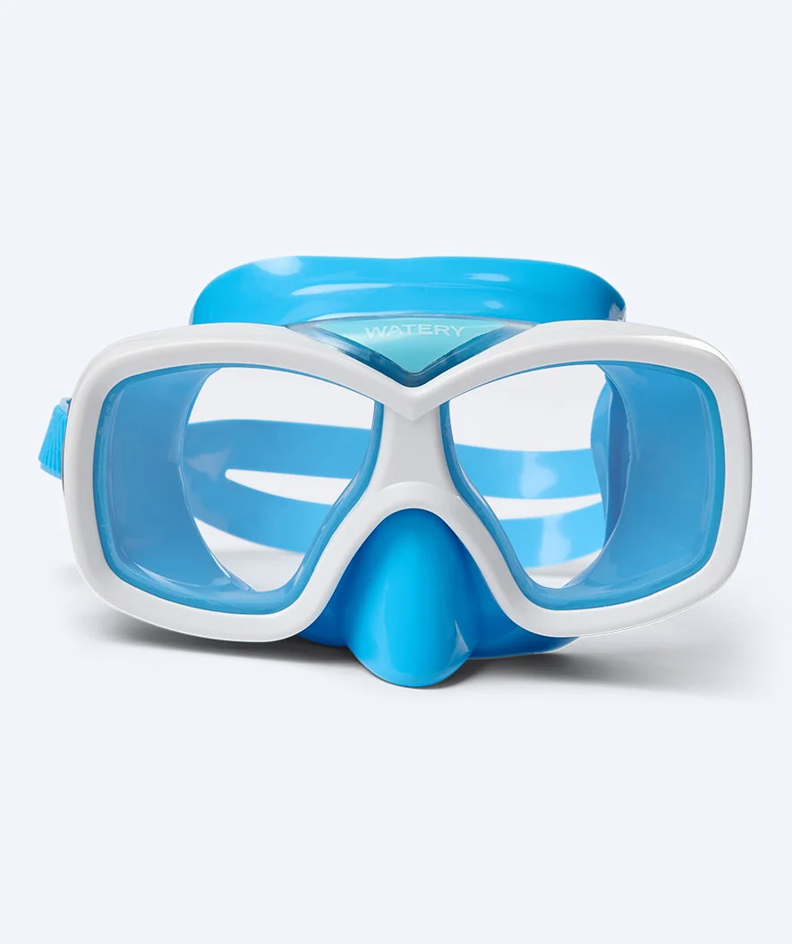 Watery Combo snorkel set for junior (8-15) - Misu - Blue - Image 2