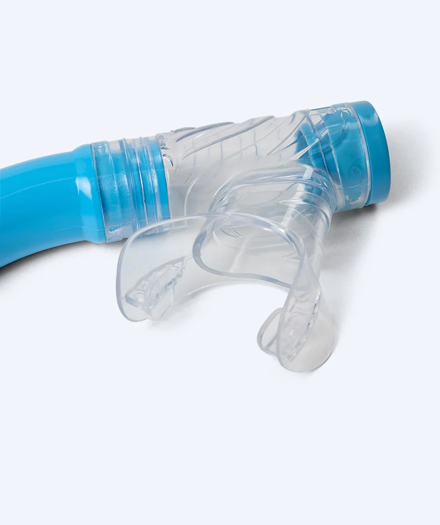 Watery Combo snorkel set for junior (8-15) - Odine - Blue/white - Image 11