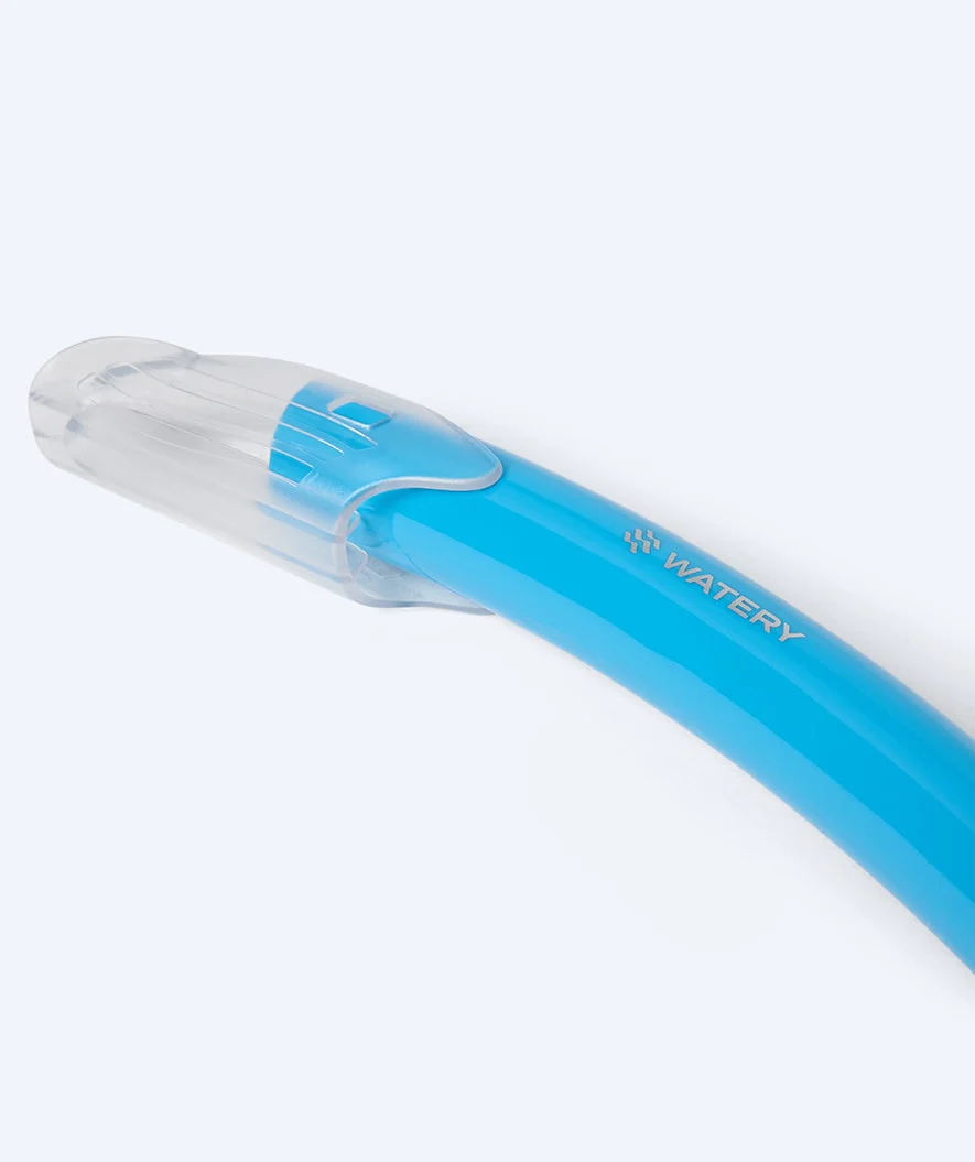 Watery Combo snorkel set for junior (8-15) - Odine - Blue/white - Image 12