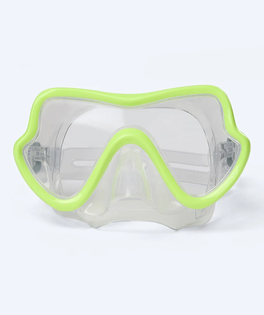 Watery Combo snorkel set for junior (8-15) - Trigger - Yellow - Image 2
