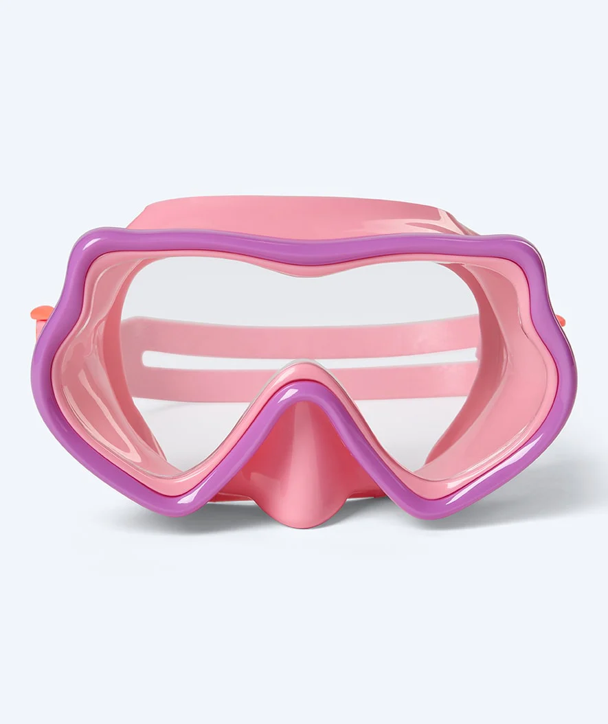 Watery Combo snorkel set for kids (4-10) - Pulina - Light pink/purple - Image 2