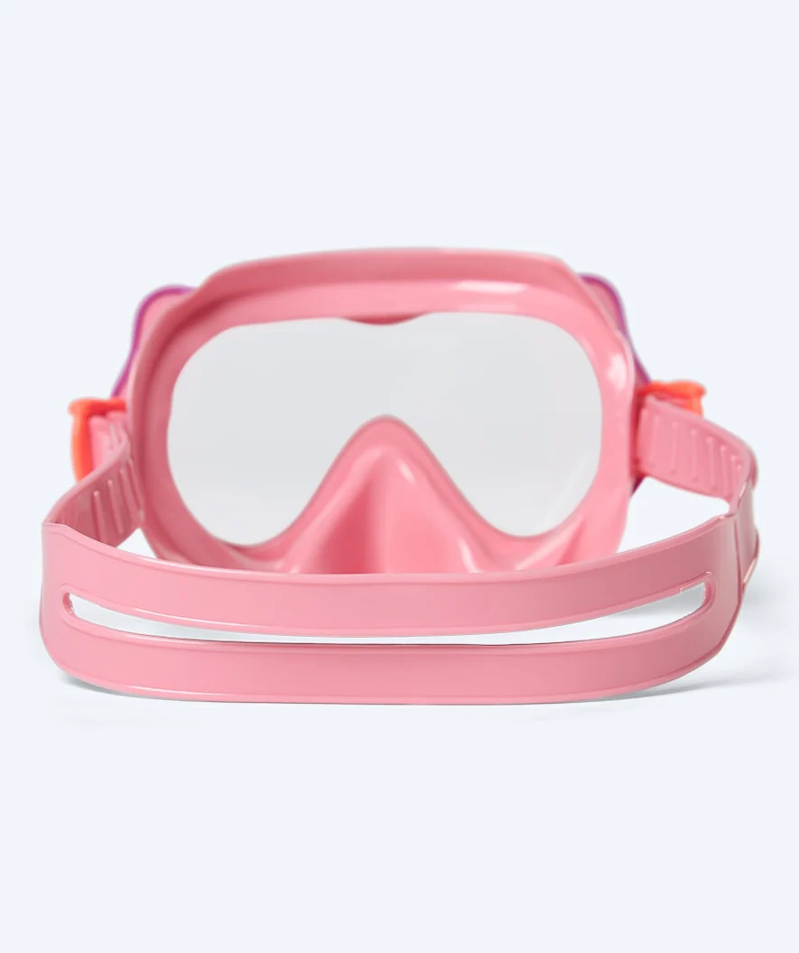 Watery Combo snorkel set for kids (4-10) - Pulina - Light pink/purple - Image 3