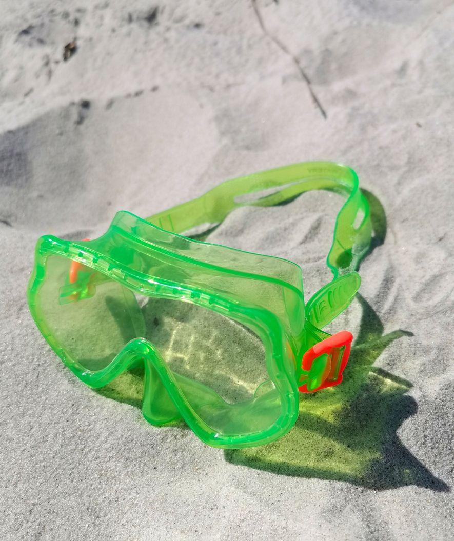 Watery Combo snorkel set for kids (4-10) - Winslet - Green - Image 4