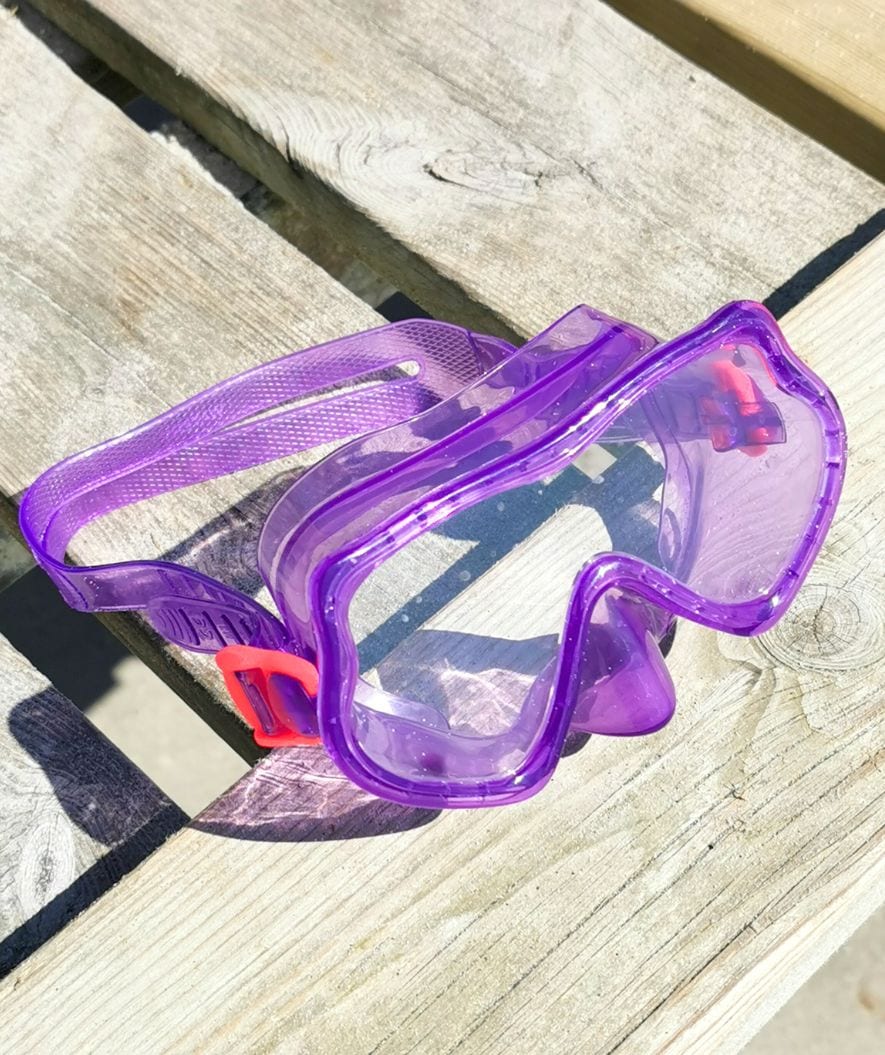Watery Combo snorkel set for kids (4-10) - Winslet - Purple - Image 10