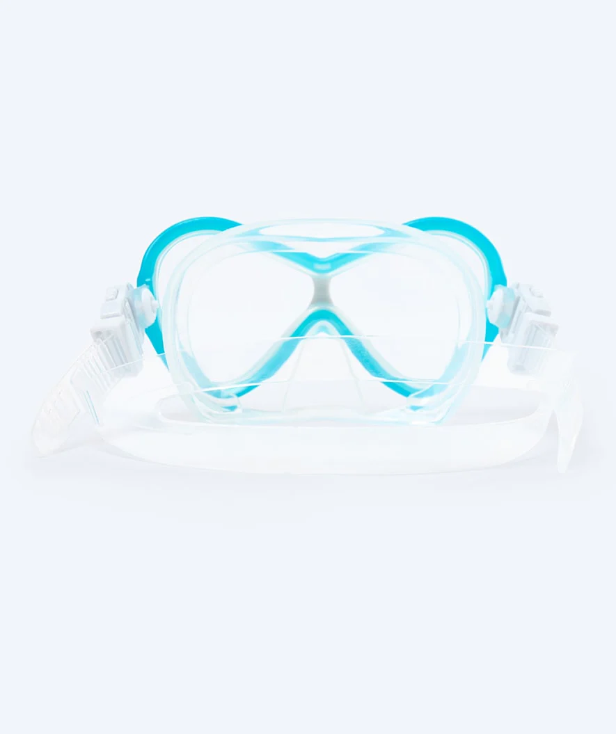 Watery Combo snorkel set for kids - Triton Full-dry - Light blue - Image 3