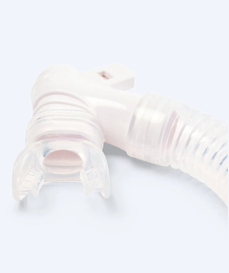 Watery Combo snorkel set for kids - Triton Semi-dry - Light pink - Image 6