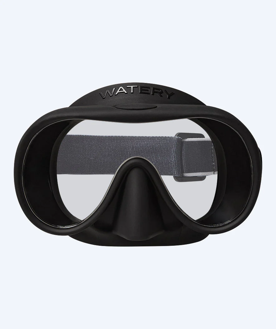 Watery Combo snorkel set for kids (4-10) - Alton - Black - Image 4