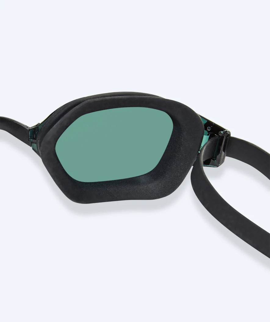 Watery racing swimming goggles for kids - Power Lane - Black/silver - Image 10