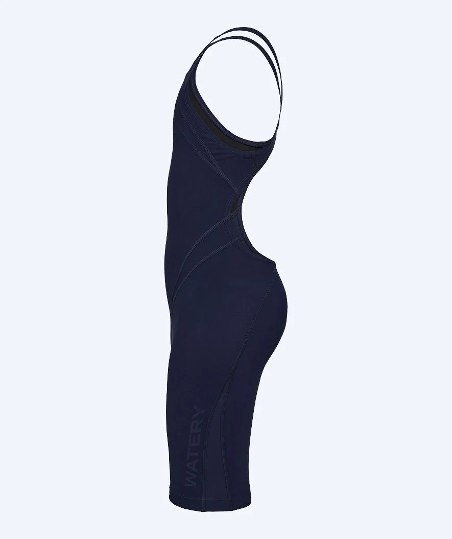Watery racing swimsuit for girls - Rapidskin 2.0 - Dark blue - Image 8