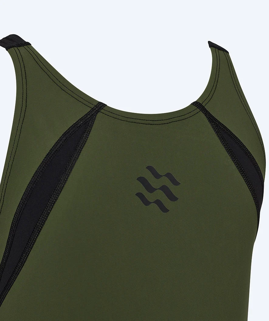 Watery racing swimsuit for girls - Rapidskin 2.0 - Green - Image 11