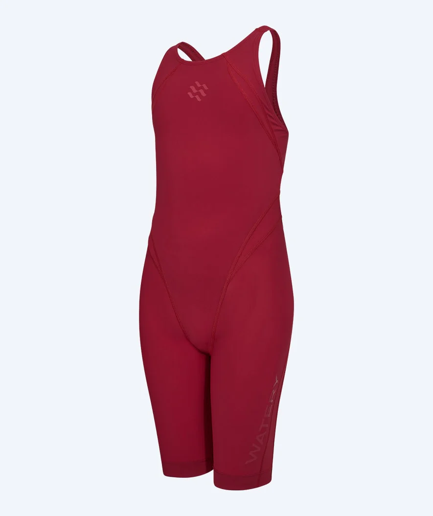 Watery racing swimsuit for girls - Rapidskin 2.0 - Red - Image 11