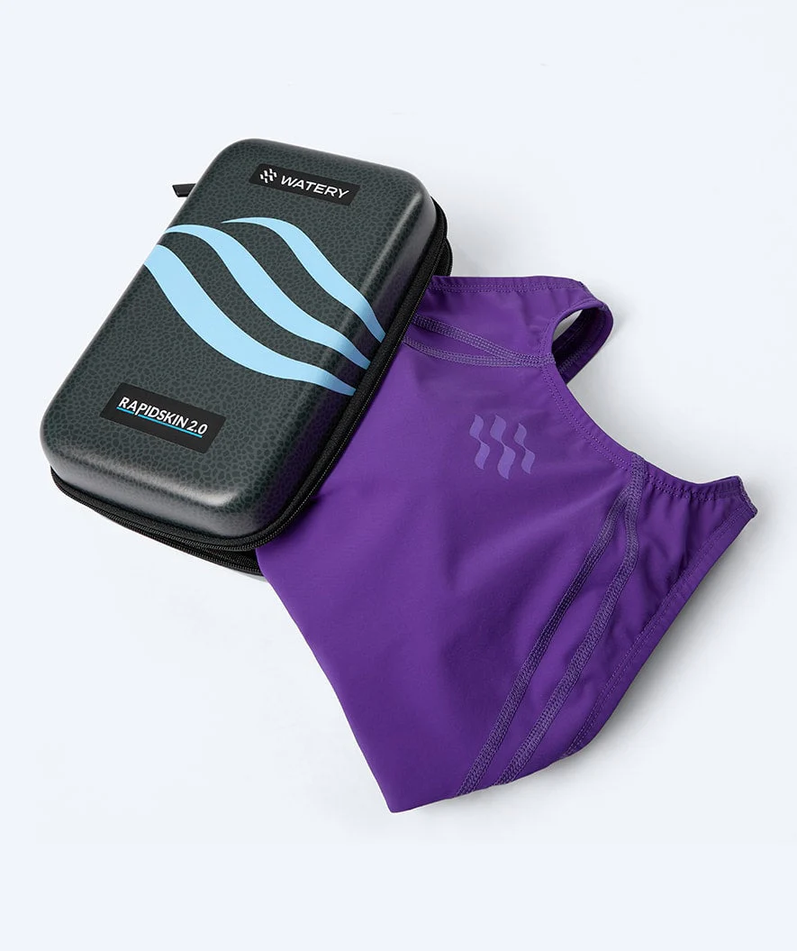 Watery racing swimsuit for women - Rapidskin 2.0 - Purple - Image 12
